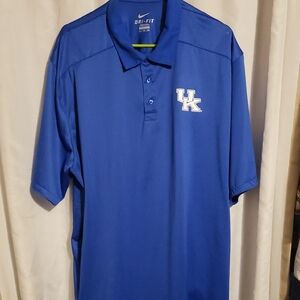 Nike Men's Royal Blue Dri-FIT Polo